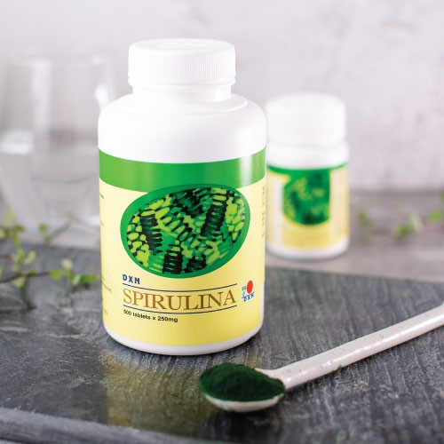 Spirulina 500 pcs tablet  DXN Malaysian
